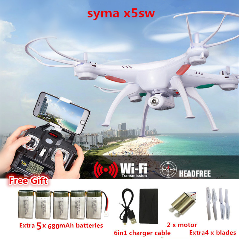 syma x5sw hd quadcopter drone