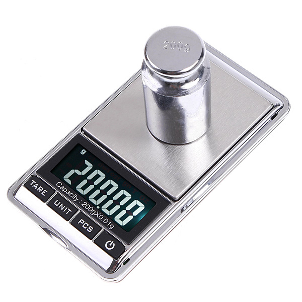 American Weigh Scales Gemini Series High Precision Digital Bright Portable  LCD Display Milligram Scale 20g x 0.001g