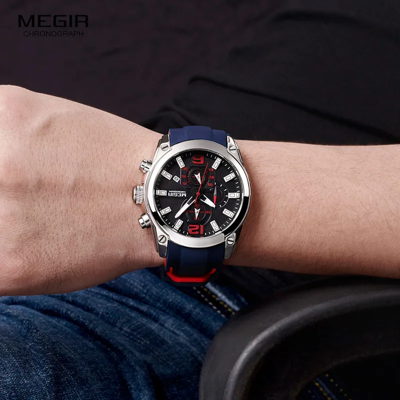 Megir-Men-s-Chronograph-Analog-Quartz-Watch-with-Date-Luminous-Hands-Waterproof-Silicone-Rubber-Strap-Wristswatch-3