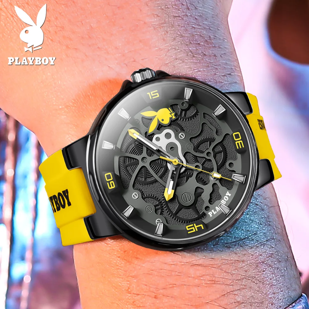 PLAYBOY-Fashion-Casual-Men-Watch-Luxury-Waterproof-Luminous-Man-Wristwatch-Quartz-Men-s-Watches-High-Quality-3