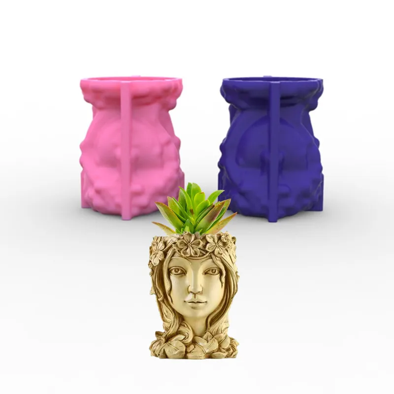 3D-Goddess-Silicone-Molds-Girl-Avatar-Silica-Gel-Mould-Succulent-Plant-Pot-Home-Decor-DIY-Cactus-4