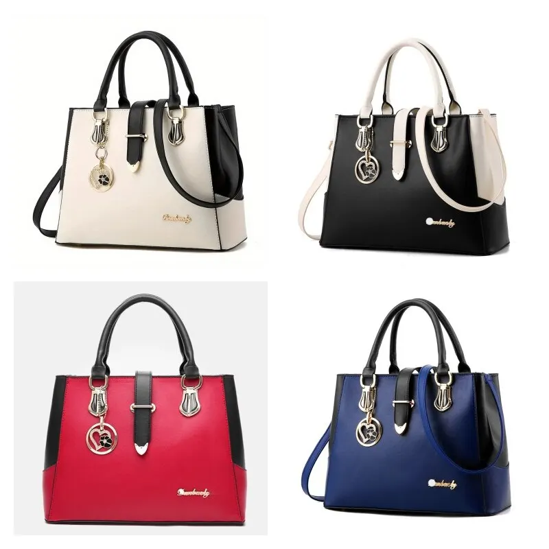 Women-s-Contrast-Simple-One-Shoulder-Handbag-2